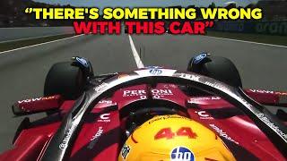 ”It’s the worse it’s ever been” Lewis Hamilton Team Radio after get's P6 at SpanishGP 2025
