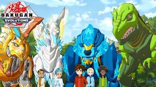 The Bakugan Return - Bakugan: Evolutions Ep 1 | ALL main Bakugan: Trox, Pegatrix, Hydorous & Pharol