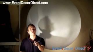 Event Decor Direct TV - HUGE Amazing Lighted Inflatable Shapes! Must SEE