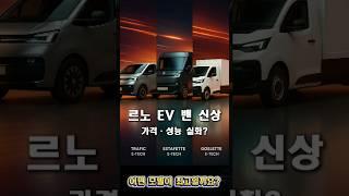 “르노 EV 밴 3총사 첫 공개! Trafic·Estafette·Goelette 캠핑 변신 전격 분석”