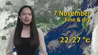 HKU JMSC Weather Forecast 20241106