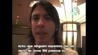 Dave Grohl fala sobre o Brasil (2001)