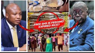 breaking:Free SHS in d@nger now  okudzeto Ablakwa exposed  that free shs is feeding expired rice