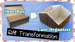 DIY Room Organization! Storage Idea Recycling Project | Sunny DIY