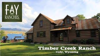 Custom Wyoming Ranch Home | Timber Creek Ranch | Cody, WY | Fay Ranches