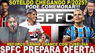 MARAVILHOSO!!! SPFC PREPARA ACORDO! CONTRATO DE 2 ANOS | RENOVAÇÃO | MERCADO P/2025 | SOLTELDO E+