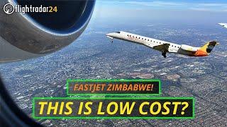 Flying the Fastjet ERJ-145 from Zimbabwe to South Africa