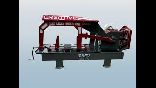 Giant Hydraulic Metal cutting Power Hacksaw machine "CREATIVE Brand"