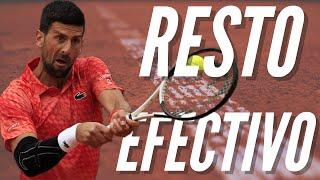 DEVOLUCIÓN EFECTIVA en TENIS | Tips para RESTAR MEJOR