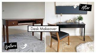 DIY Desk Makeover | DIY Furniture Flip + EASY Furniture Restoration | HUGE Furniture Transformation