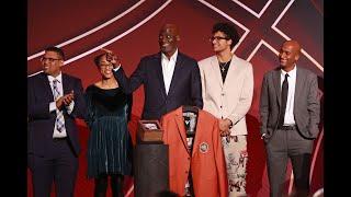 Michael Cooper Receives Hall of Fame Jacket