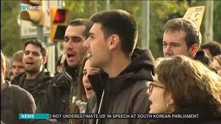 Protests in Catalonia disrupts transport