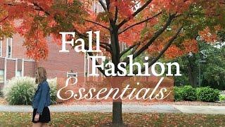 Fall Street Style Essentials (clothing, shoes, lip colors) | Taylor Chay