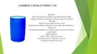 LAMBDA CYHALOTHRIN 5 EC