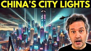 How China Lights Up It's Skyscrapers At Night | Chongqing China