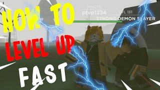 (Exclusive codes) HOW TO LEVEL UP FAST!? | Ro-slayers