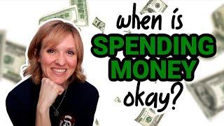 WHEN IS IT OKAY TO SPEND MONEY? | DEBT FREE & FINANCIAL GOALS