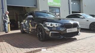 BMW M140 F20 Remus system with carbon tips Motech performance