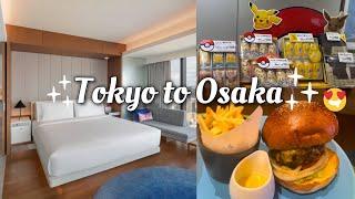 TRAVEL VLOG: Tokyo to Osaka via Shinkansen, W Hotel Osaka Marvelous