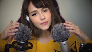 ASMR - tktk sksk & mic brushing with positive affirmations for relaxation in 4k (luv u byee)