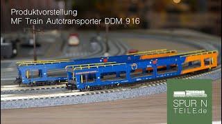 Spur N: MF-Train Autotransporter DDm 916