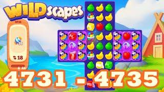 Wildscapes Level 4731 - 4735 HD Walkthrough 3 match puzzle | android | 4732 | 4733 | 4734 | IOS