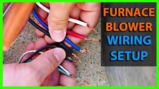 How To Wire a Furnace or AC Blower Motor DIY