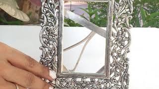 Enchanting sterling silver frame