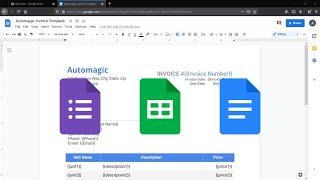 How to Automate Invoice Creation with Google Sheets, Docs and Forms