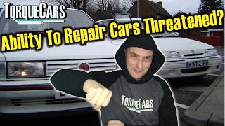 Proposed Car Repair Ban Threatens Right To Maintain & Repair Cars & Kills off Classic Cars.