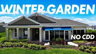 Exclusive LAKESIDE Tour of New Homes in WINTER GARDEN | Best neighborhood in Central Florida