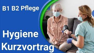 #9 Kurzvortrag Hygiene, telc Deutsch B1-B2 Pflege