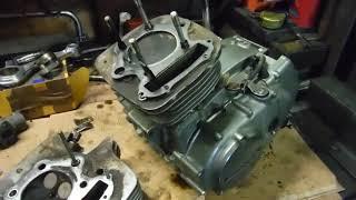 Honda XL 350 engine [another one] 1 Poor compression cause revealed.