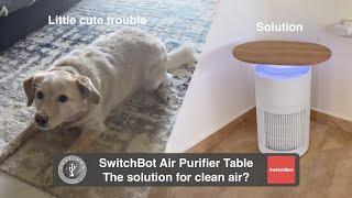 SwitchBot Air Purifier Table - The solution for clean air!