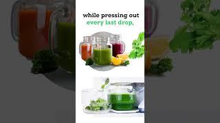 Create Superior Green Juice Using Twin Gear Technology