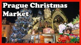 PRAGUE'S OLD TOWN CHRISTMAS MARKET || Buying the cheapest christmas tree EVER!