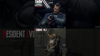 FRANK Vs LEON R.P.D. Outfit Comparison - Dead Rising Deluxe Remaster Vs Resident Evil 2 #DRDR