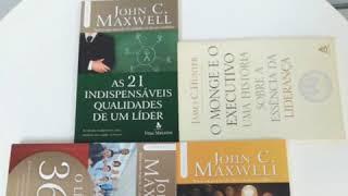 Kit Livros Sobre Liderança: John C. Maxwell e James C. Hunter (Kit 4 Livros Fantásticos)