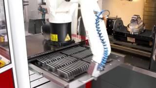 KUKA Flexible and Portable Robotic Machine Tending Solution