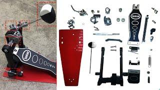 [브이로그] 페달해부학, 드럼 페달은 어떻게 생겼을까, Drum Pedal parts, How to make drum pedal, Disassemble