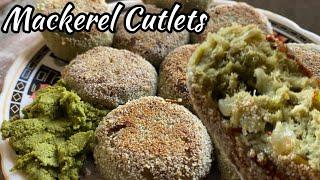 The BEST Mackerel Cutlet Recipe. How to make Goan Fish Cutlets. Fish Patties Recipe. Goan Almonas.