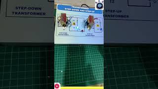 DIY Step-Up & Step-Down Transformer Working Model | Ankur Project #diy #physics #electronics #school