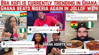 GHANA HAS FINALLY ADOPTS BRA KOFI; GHANA JOLLOF BEATS NIGERIA JOLLOF AGAIN @JOLLOF FESTIVAL