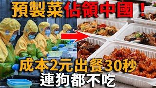 預製菜全面佔領中國！席捲全球！成本2元，出餐僅需30秒！連狗都不吃，專家：這是毀掉的三代人！#峽谷課代表#網紅#預製菜#直播#人物#解說#有趣#故事