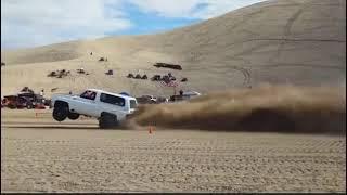 Insane launch from K5 Blazer in the Sand!