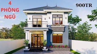 Có 900 triệu đồng xây nhà 2 tầng mái nhật như thế nào.