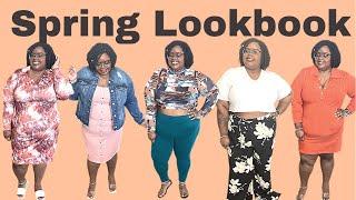 SPRING PLUS SIZE LOOKBOOK 2022 SHEIN PLUS SIZE FASHION |HOW TO STYLE PLUS SIZE FOR SPRING| CHAR KBTV