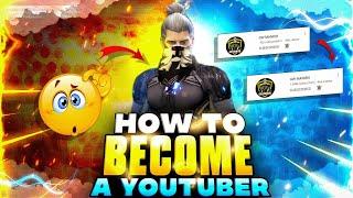 HOW TO BECOME A YOUTUBER || GARENA FREE FIRE