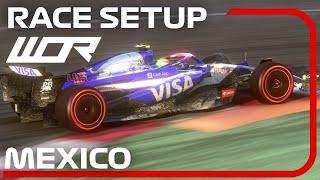 WOR TIER 2 F1 24 MEXICO - Qualify Lap + RACE Setup 