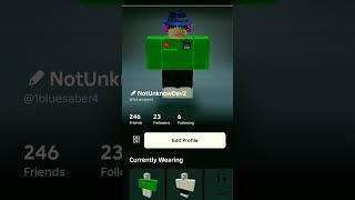 GREEN UNKNOWDEV2 MERCH IS NOW ON SALE! #roblox #unknowdev2 #shorts
